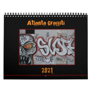 2021 Atlanta Graffiti Kalender
