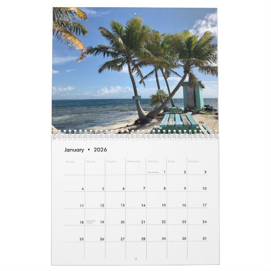 2021 Belize-agenda Kalender (Jan 2026)