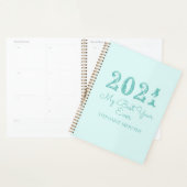 2021 beste jaar ooit gepersonaliseerde aqua planner (Display)