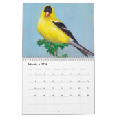 2021 Bird Art Calendar door Charlotte Yealey Kalender (Feb 2026)