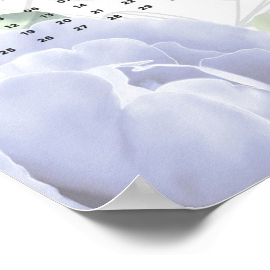 2021 Bloemencalender Poster (Hoek)