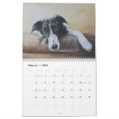 2021 Borzoi Art Calendar van Charlotte Yealey Kalender (Feb 2026)