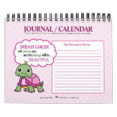 2021 Breast Cancer Recovery Quotes Journal Kalender (Hoes)