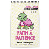2021 Breast Cancer Recovery Quotes Journal Kalender (Hoes)