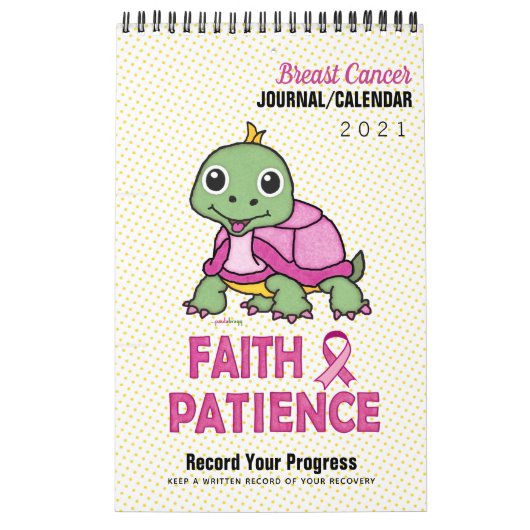 2021 Breast Cancer Recovery Quotes Journal Kalender (Hoes)