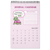 2021 Breast Cancer Recovery Quotes Journal Kalender (Mar 2027)