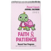 2021 Breast Cancer Recovery Quotes Journal Kalender (Hoes)
