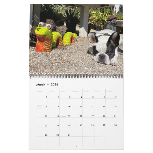 2021 BUBBA VIBE CALENDAR KALENDER (Mar 2026)