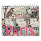 2021 Calendar Paris, Frankrijk Kalender (Hoes)