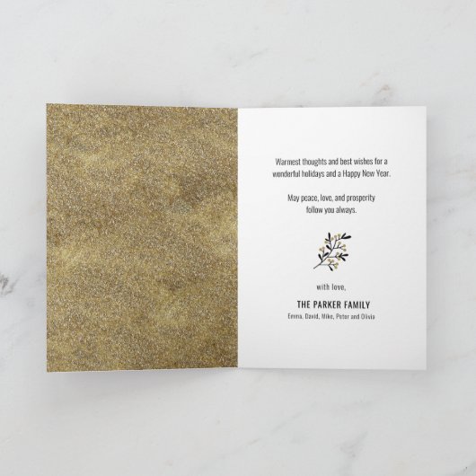 2021 Cheers tot nieuwjaar | Nieuwjaar Feestdagen Kaart (Binnen)