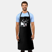 2021 Chinese nieuwjaarsillustratie leuke cartoon Schort (Gedragen)