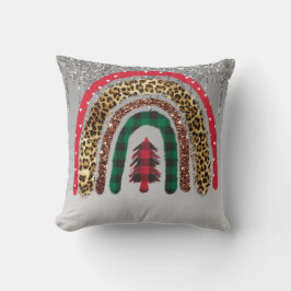 2021 Custom Kerst Regenboog Goud Glitter Glamour Kussen