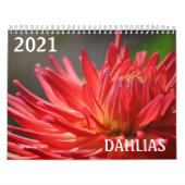2021 DAHLIA CALENDAR-DRYANORIGINELE KALENDERS KALENDER (Hoes)