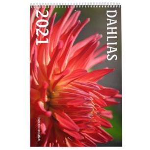 2021 DAHLIA CALENDAR-DRYANORIGINELE KALENDERS KALENDER