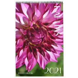 2021 DAHLIA CALENDAR-DRYANORIGINELE KALENDERS KALENDER