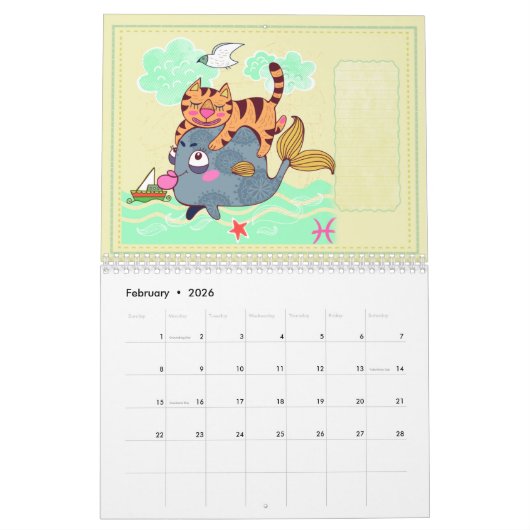 2021 De kalender van de dierenriem (Feb 2026)