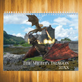 2021 De machtige draak elk jaar Fantasy Calendar Kalender