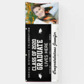 2021 Drive by Afstuderen Banners - Personalized (Verticaal)
