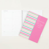 2021 Dromen & Plannen Goud Glitter Roze Gepersonal Planner (Display)