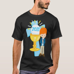 2021 Eerste communiqué Keepasi Redhead Boy Cross C T-shirt