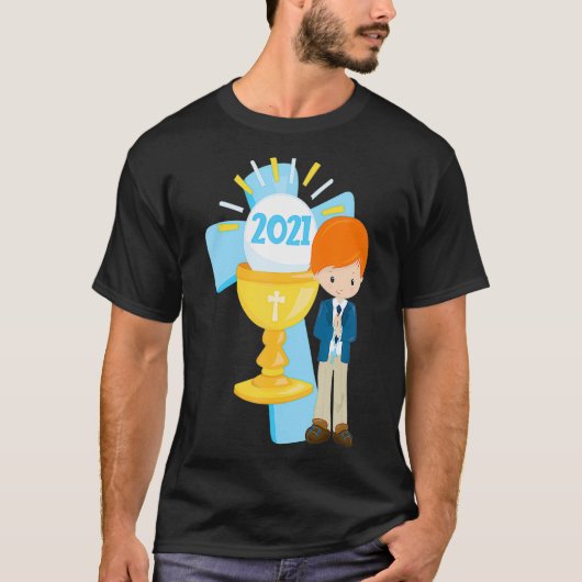 2021 Eerste communiqué Keepasi Redhead Boy Cross C T-shirt (Voorkant)