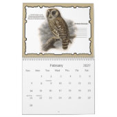 2021 Feathered Friends Vogelmuurkalender Kalender (Feb 2027)