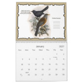 2021 Feathered Friends Vogelmuurkalender Kalender (Jan 2027)
