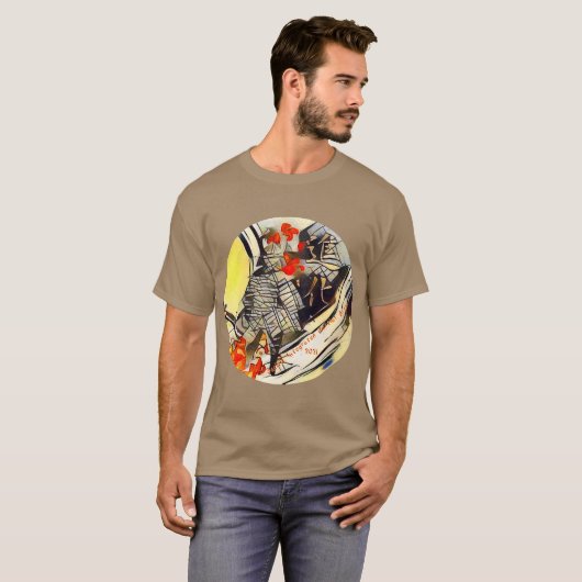 2021 Fire Samurai PIMA t-shirt (Voorkant volledig)