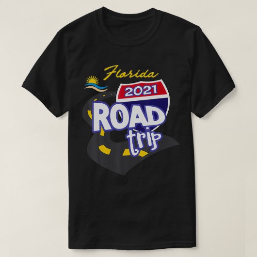 2021 Florida Wegreis T-shirt (Design voorkant)