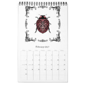2021 Folk Art Illustration Calendar Kalender (Feb 2027)