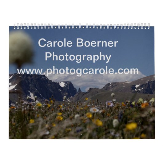 2021 Fotokalender van Montana en Yellowstone NP Kalender (Hoes)