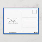 2021 | Gelukkig nieuwjaar | sneeuwvlokken | Ondern Briefkaart (Achterkant)