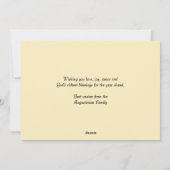 2021 | Goudznowschilfers | CHRISTELIJK | NIEUW JAA Feestdagenkaart (Achterkant)