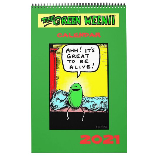 2021 Green Weenii Agenda Kalender (Hoes)