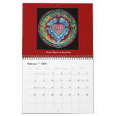 2021 Heilige Circles Verlicht Mandala 2013 Calen Kalender (Feb 2026)