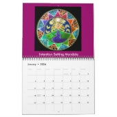 2021 Heilige Circles Verlicht Mandala 2013 Calen Kalender (Jan 2026)