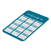 2021 Hele Jaar Agenda Script Magneet (Linkerzijde)