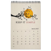 2021 Herstel citeert Inspirerend slogans 12 stappe Kalender (Jan 2027)