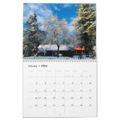 2021 Het Eind van een Boerderij van het Hout van h Kalender (Jan 2026)