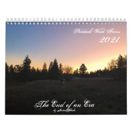 2021 Het einde van een tijdperk ~ Paddock Wood Far Kalender