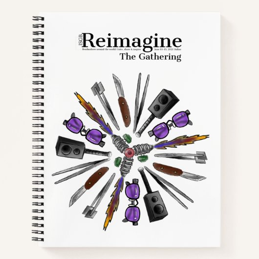 2021 Het T-shirt verzamelen Ontwerp Jumbo Sketch B Notitieboek (Voorkant)