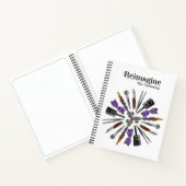 2021 Het T-shirt verzamelen Ontwerp Jumbo Sketch B Notitieboek (Binnen)