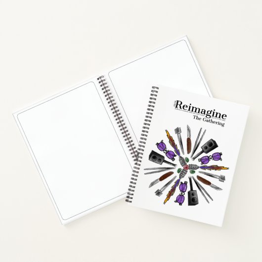 2021 Het T-shirt verzamelen Ontwerp Jumbo Sketch B Notitieboek (Binnen)