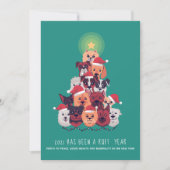 2021 Het was een kerstboom van het RUFF-jaar (Voorkant)
