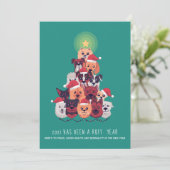 2021 Het was een kerstboom van het RUFF-jaar (Staand voorkant)