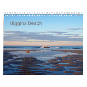 2021 Higgins Beach Maine Photography Calendar Kalender