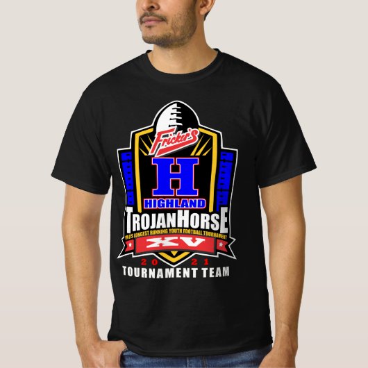 2021 Highland Tournament Team T-shirt (Voorkant)