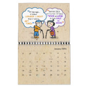 2021 Hogere pensionering Funny Old Age Jokes Quote Kalender (Jan 2026)