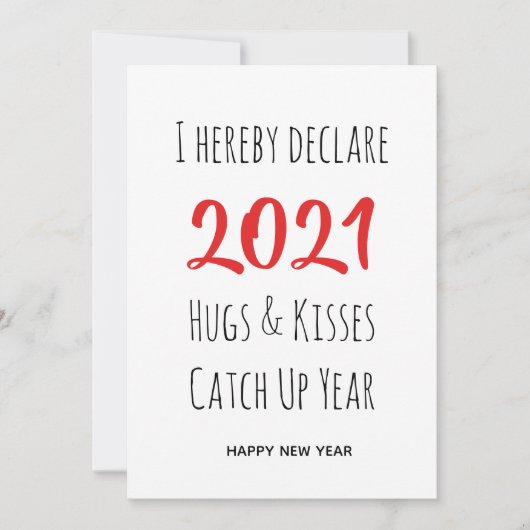 2021 HUGS- EN KISSEN-VANGST | Nieuw jaar (Voorkant)