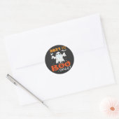 2021 is Boo Sheet Funny Ghost Halloween Ronde Sticker (Envelop)